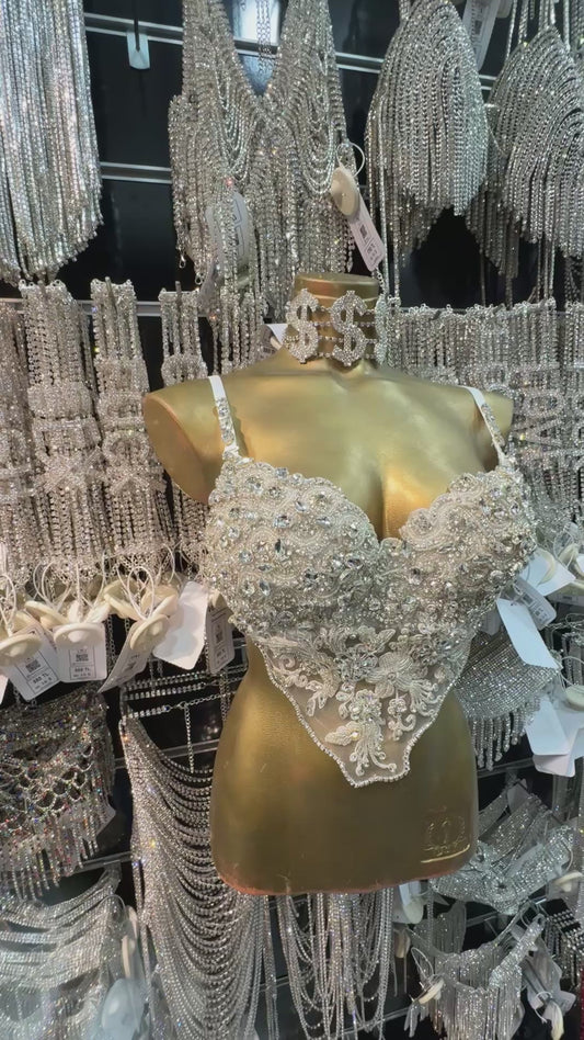 Kristal Taşlı Sütyen💎